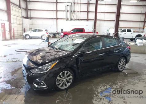2022 Hyundai Accent Limited from USA, damaged, VIN 3KPC34A69NE180074